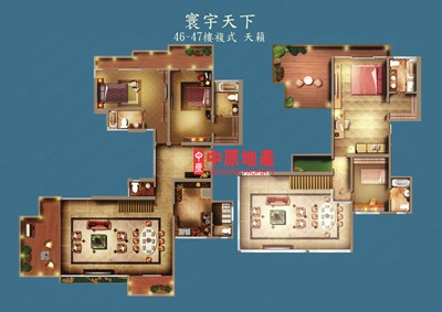 寰宇天下-平面圖
