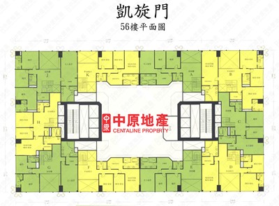 澳門凱旋門-平面圖